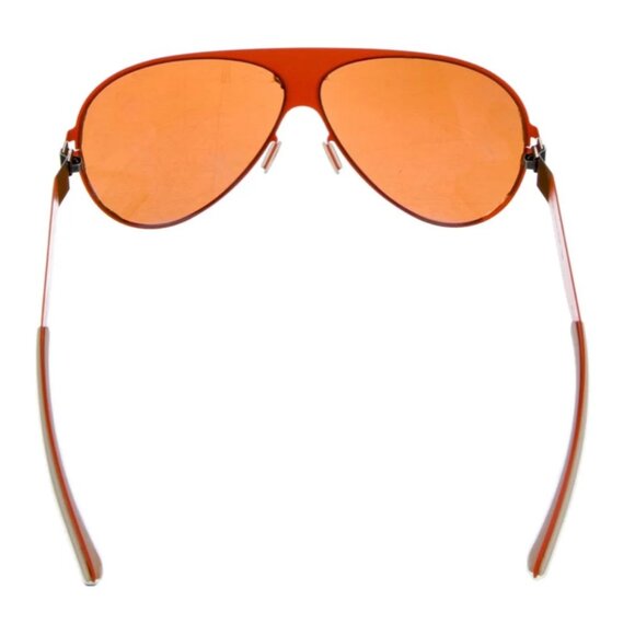 Mykita Aviator Sunglasses • Awesome Orange Frame & Lens • EUC - Picture 2 of 3